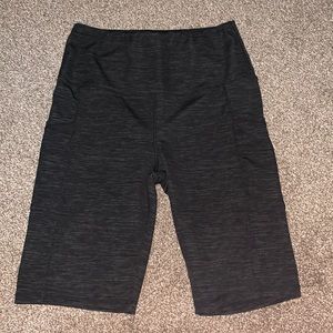 Shosho brand biker shorts, black in size large